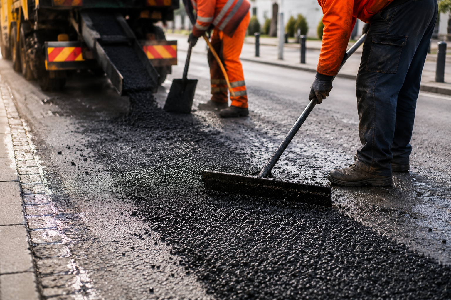 HINCOL Emulsion Premix-P — OGPC Paver Laid