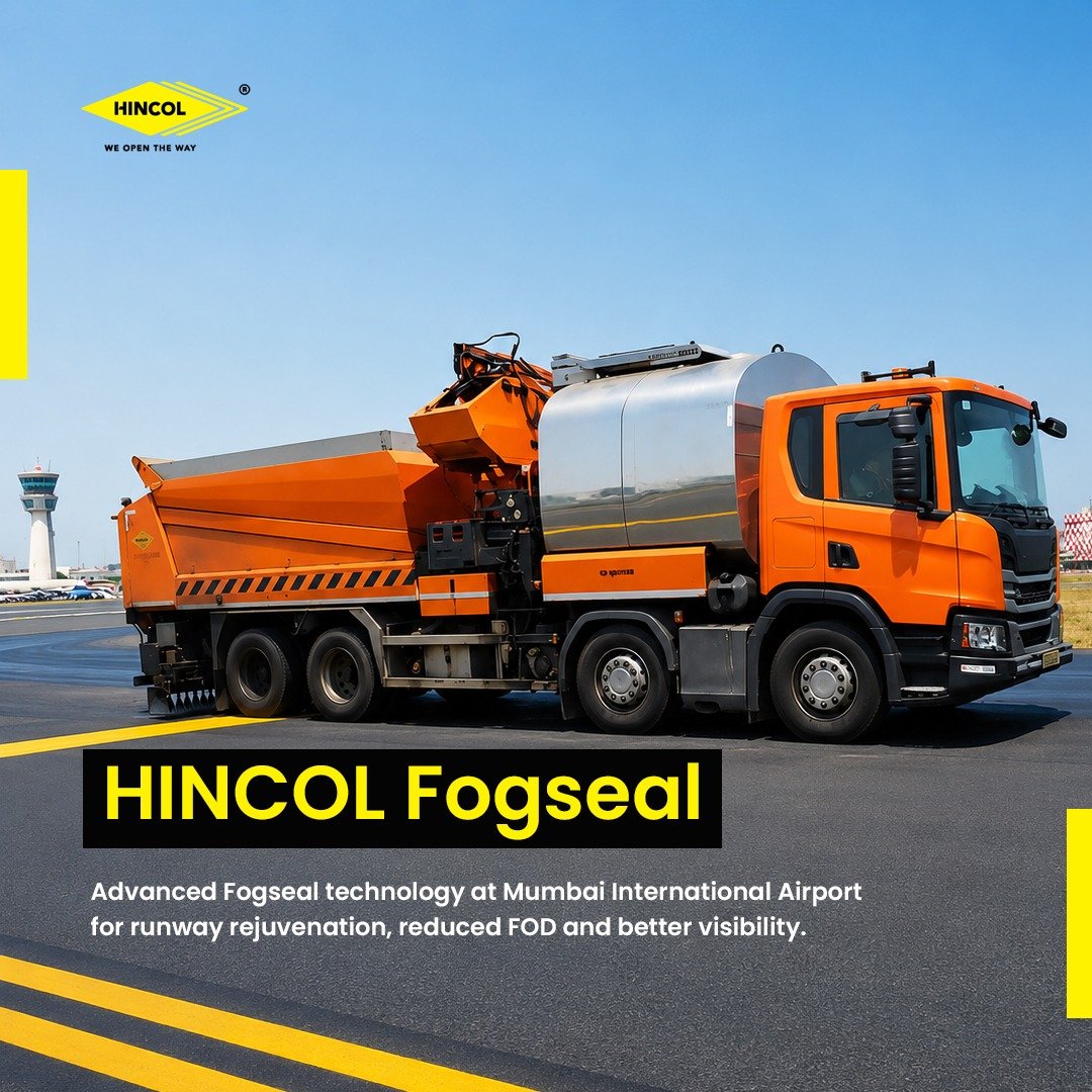 HINCOL Fogseal at Mumbai International Airport